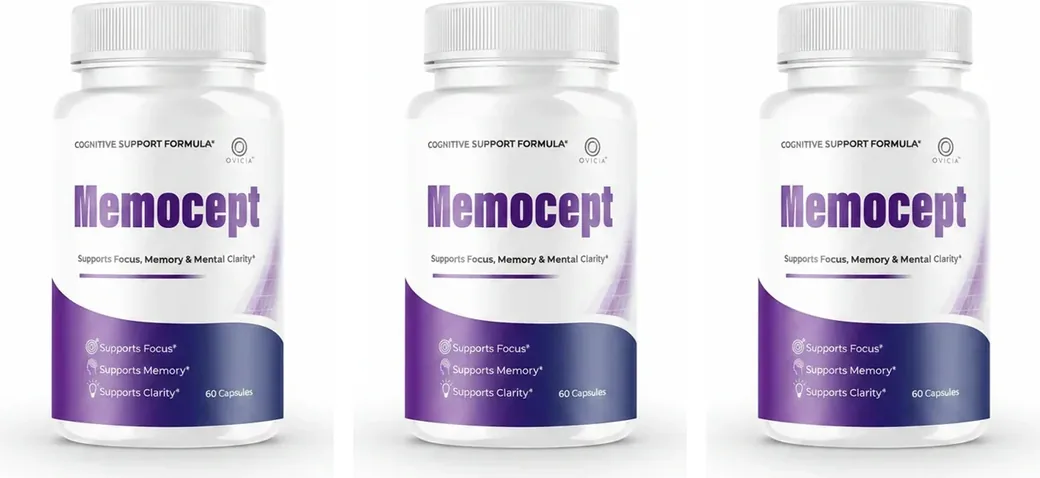Memocept 3-bottle pack, 90-day supply