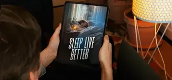 The Sleep Live Better bonus e-book shown on a tablet